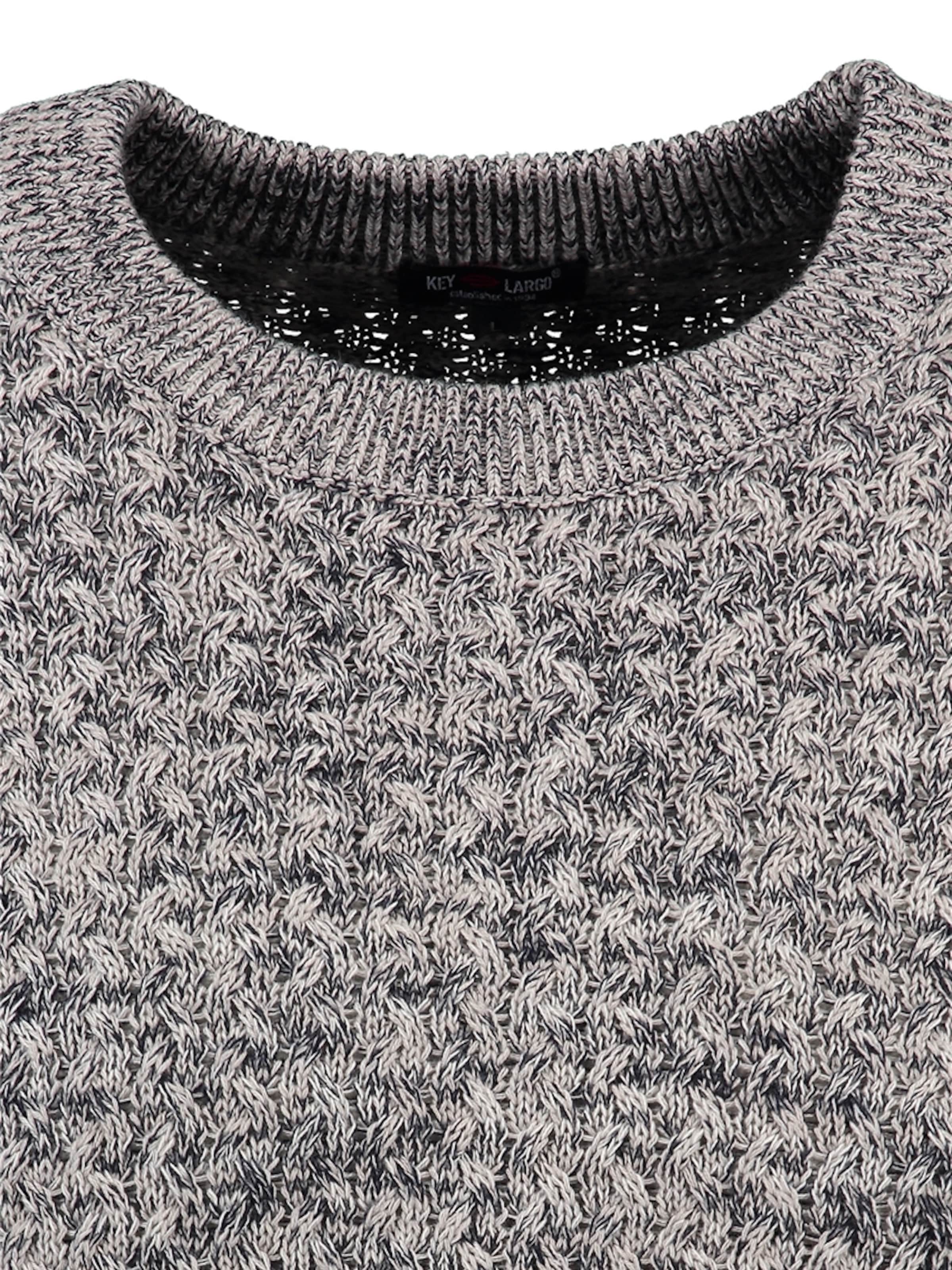 Key Largo Pullover 'Como' i grå
