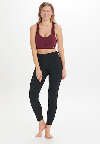 Athlecia Bralette Sports Bra 'Rosemary' in Red