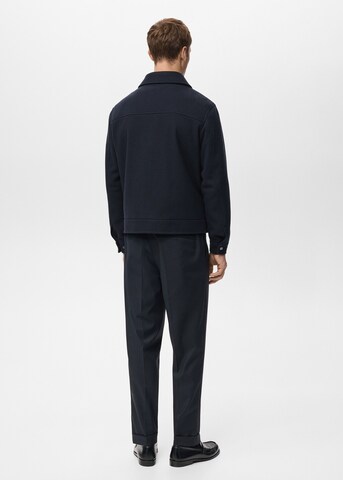 MANGO MAN Between-Season Jacket 'Cole' in Blue