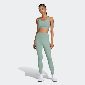 ADIDAS PERFORMANCE Skinny Sports trousers 'Ultimate' in Green: front