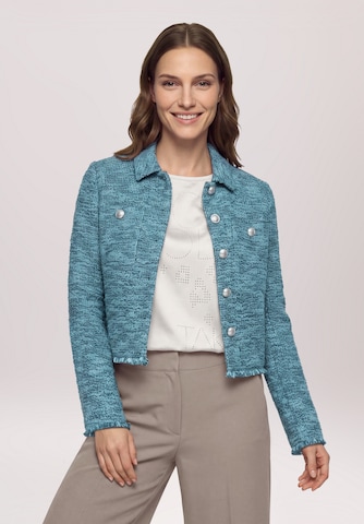 Veste mi-saison Betty Barclay en bleu : devant