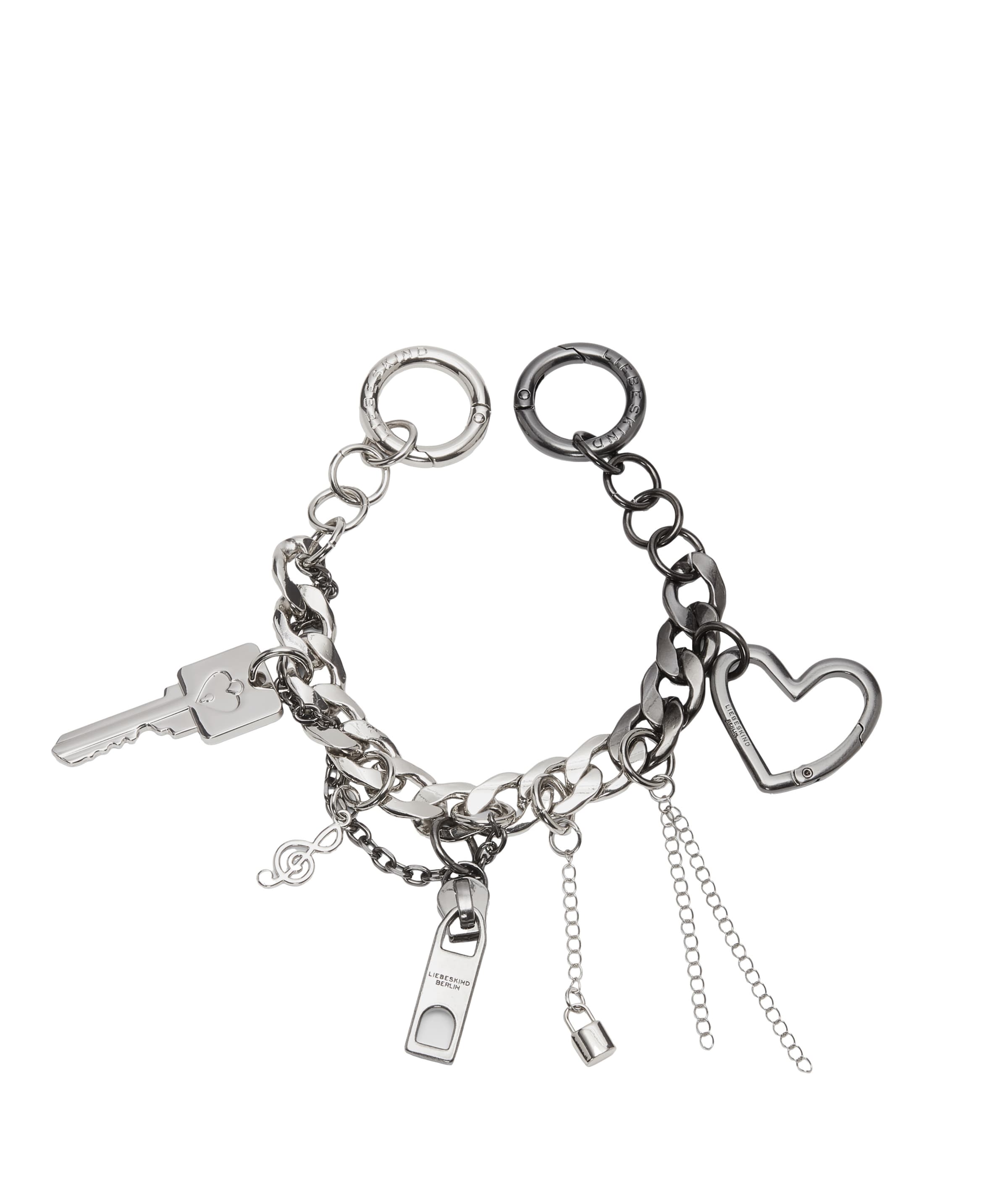 Accessoires pour sacs Liebeskind Berlin en argent : devant