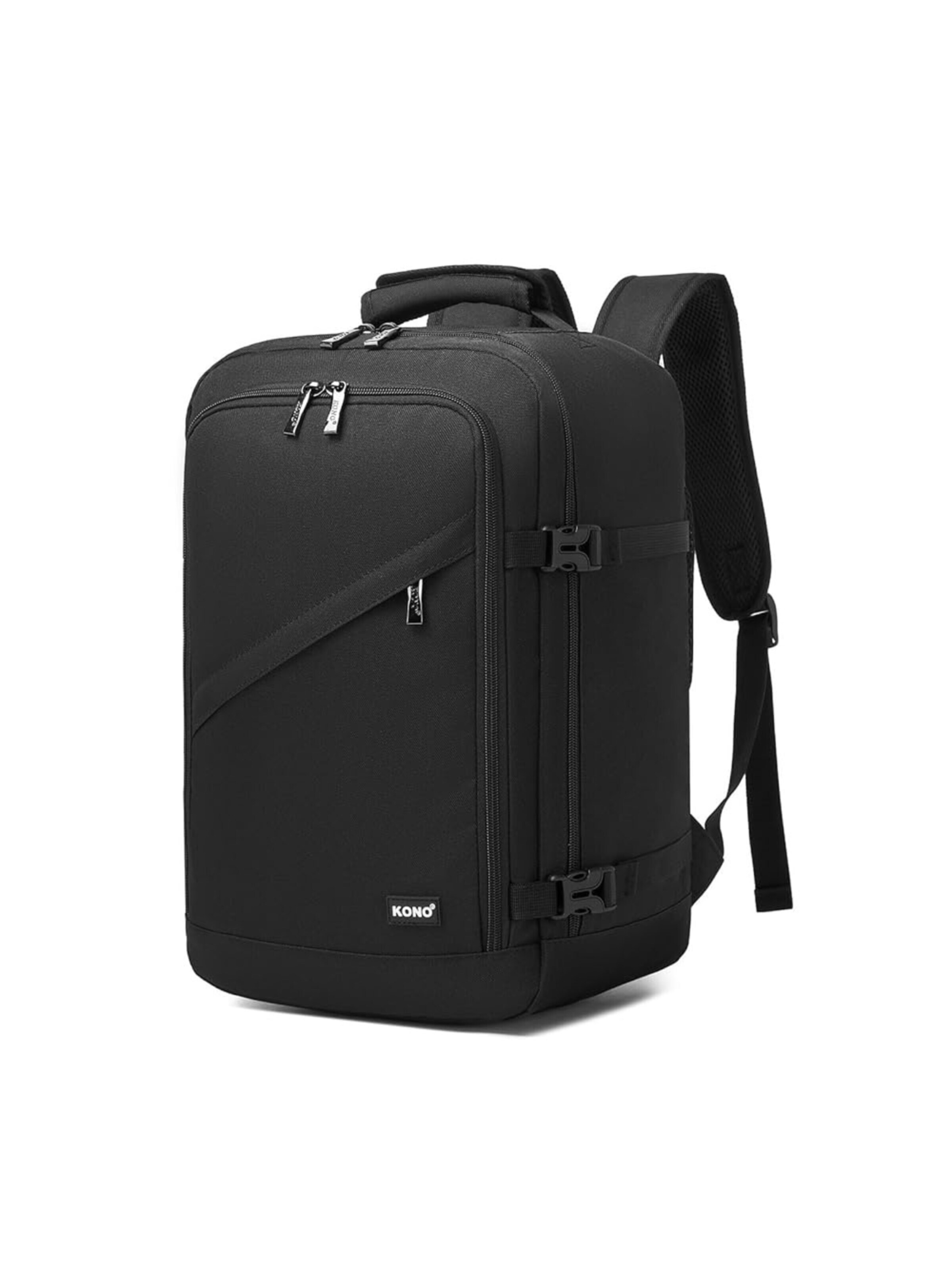 Kono Backpack in Black: front