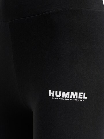 Hummel Skinny Sportbroek in Zwart