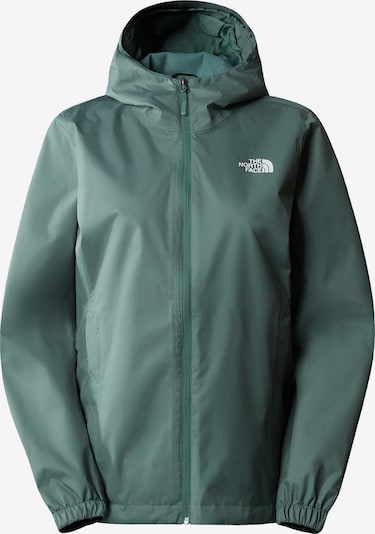 THE NORTH FACE Veste outdoor 'Quest' en vert / blanc, Vue avec produit