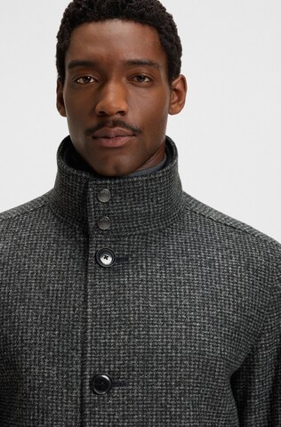 BOSS Between-Seasons Coat in Black