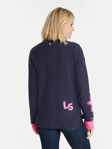 LIEBLINGSSTÜCK Strickjacke 'Aruna' in Blau