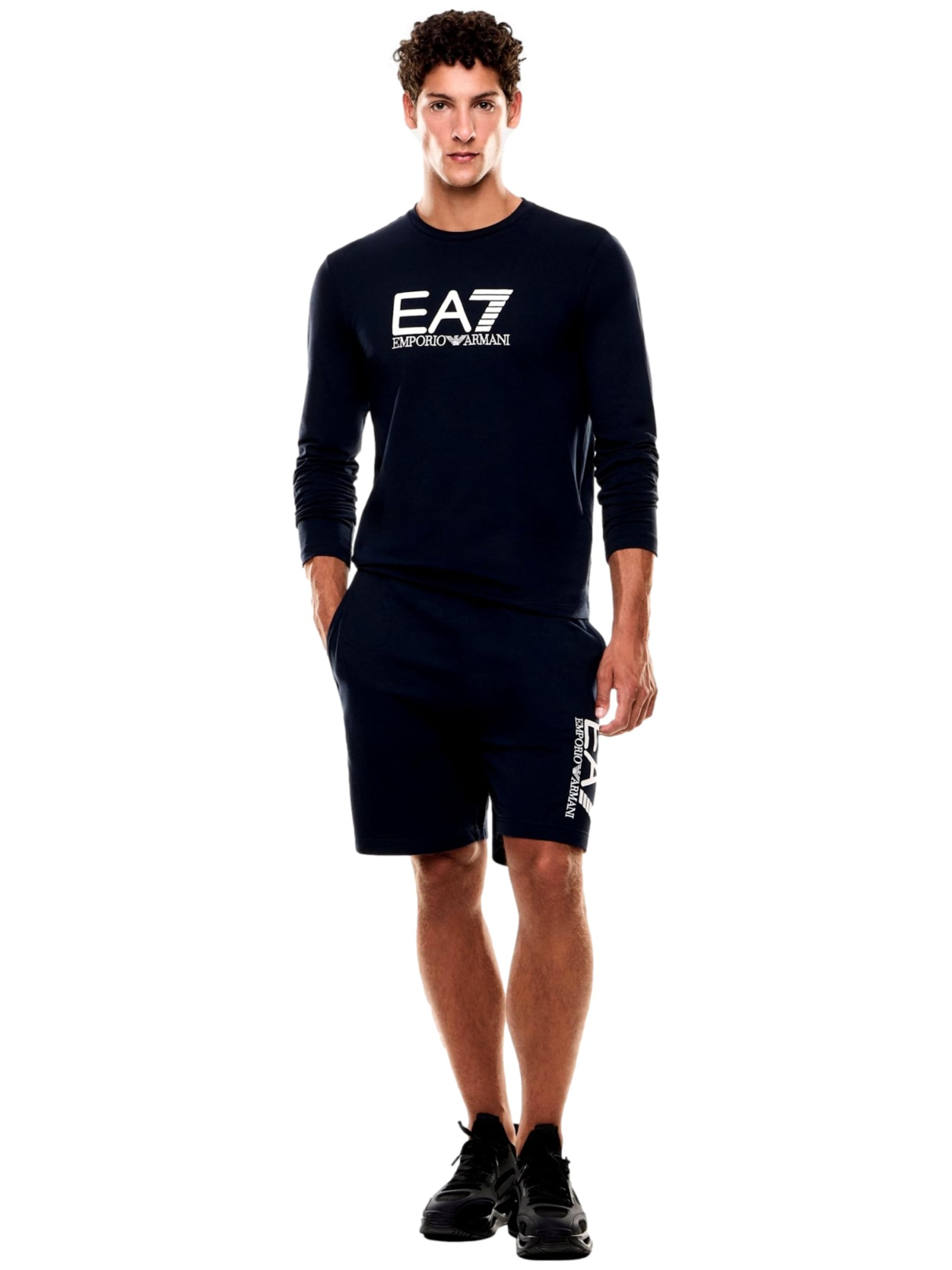 EA7 Emporio Armani Shirt in Blauw