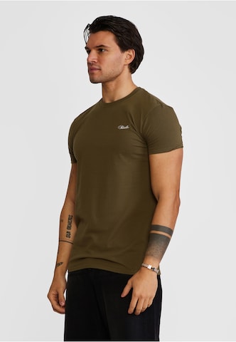 SikSilk Koszulka 'Essentials' w kolorze zielony