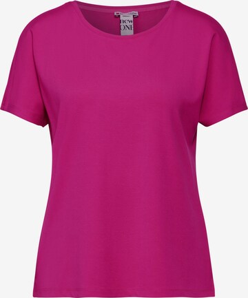 STREET ONE T-Shirt 'Crista' in Pink: predná strana