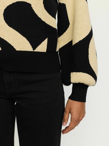 Soft Rebels Pulóver - fekete