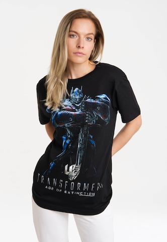 LOGOSHIRT Shirt 'Transformers - Age Of Extinction' in Mixed colors: front