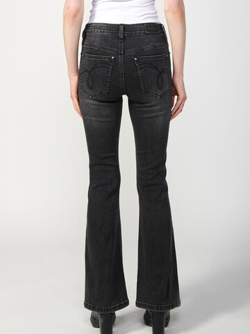 KOROSHI Regular Jeans 'Glocke' in Black