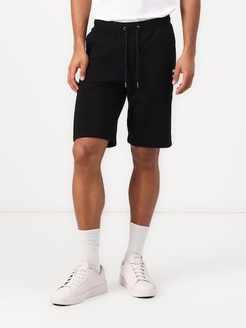 Karl Lagerfeld - Regular Calças em preto: frente