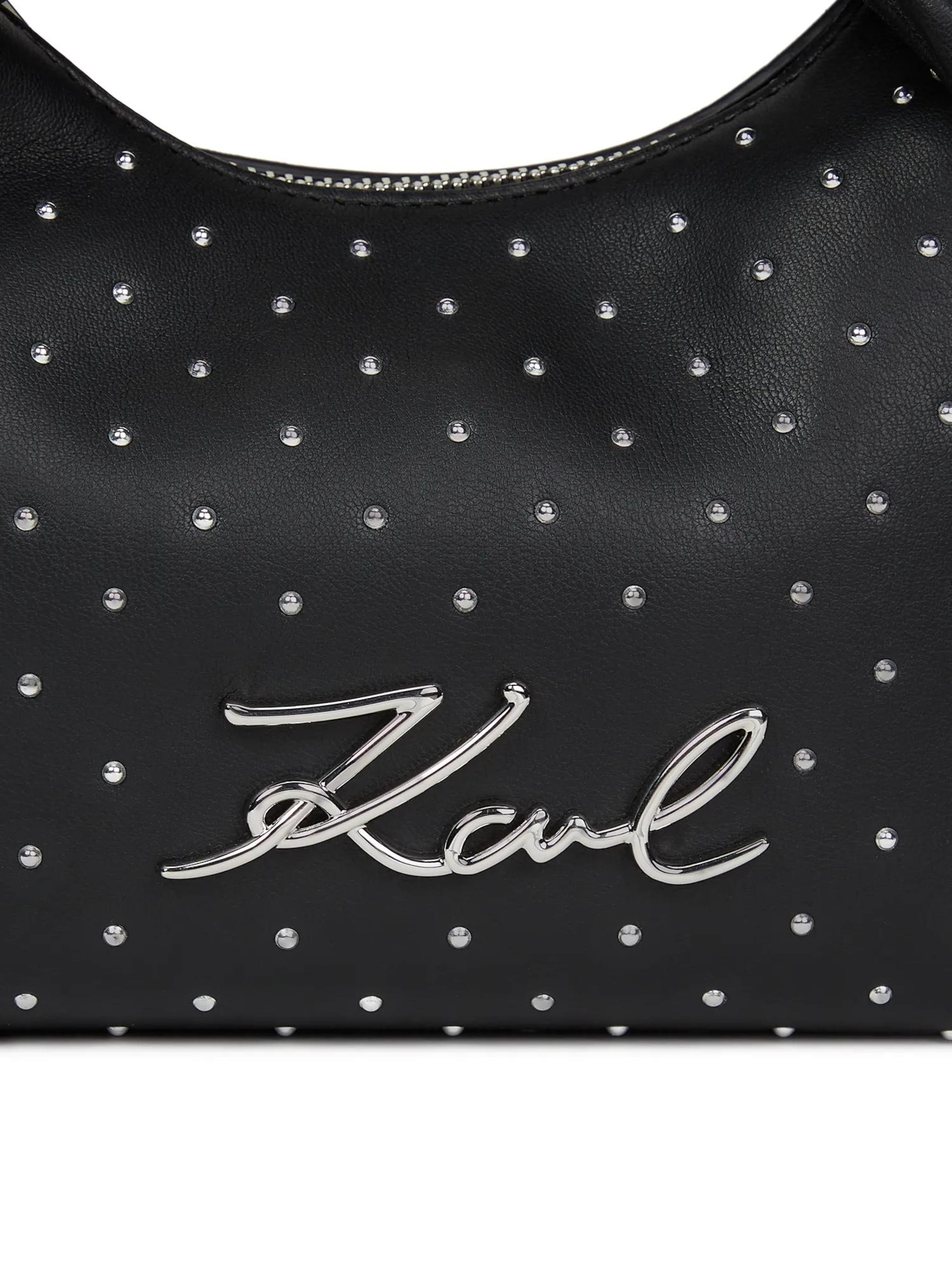 Karl Lagerfeld - Bolso de hombro en negro