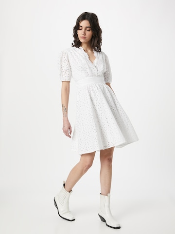 PINKO - Vestido de verano 'AUREO' en blanco: frente