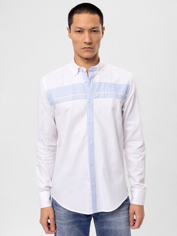 By Diess Collection Regular fit Srajca | modra barva: sprednja stran