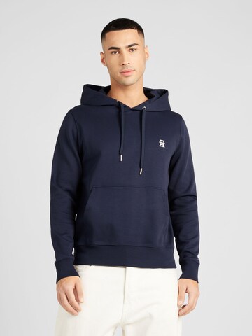 TOMMY HILFIGER Суичър в синьо: отпред