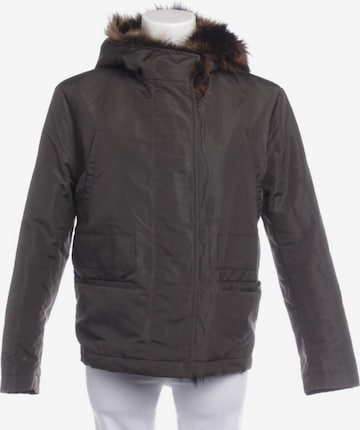 PRADA Winterjacke / Wintermantel L in Grün: Vorderseite