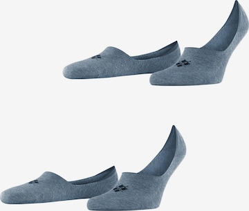 BURLINGTON Ankle Socks 'Everyday 2-Pack' in Blue: front