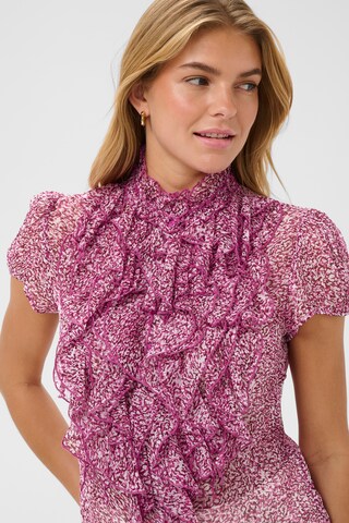 SAINT TROPEZ Bluse in Lila