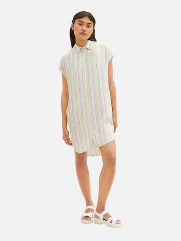 TOM TAILOR Shirt dress in Mixed colours