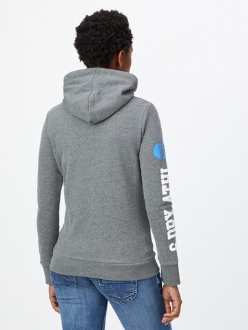 Veste de survêtement 'Collegiate Athletic' Superdry en gris