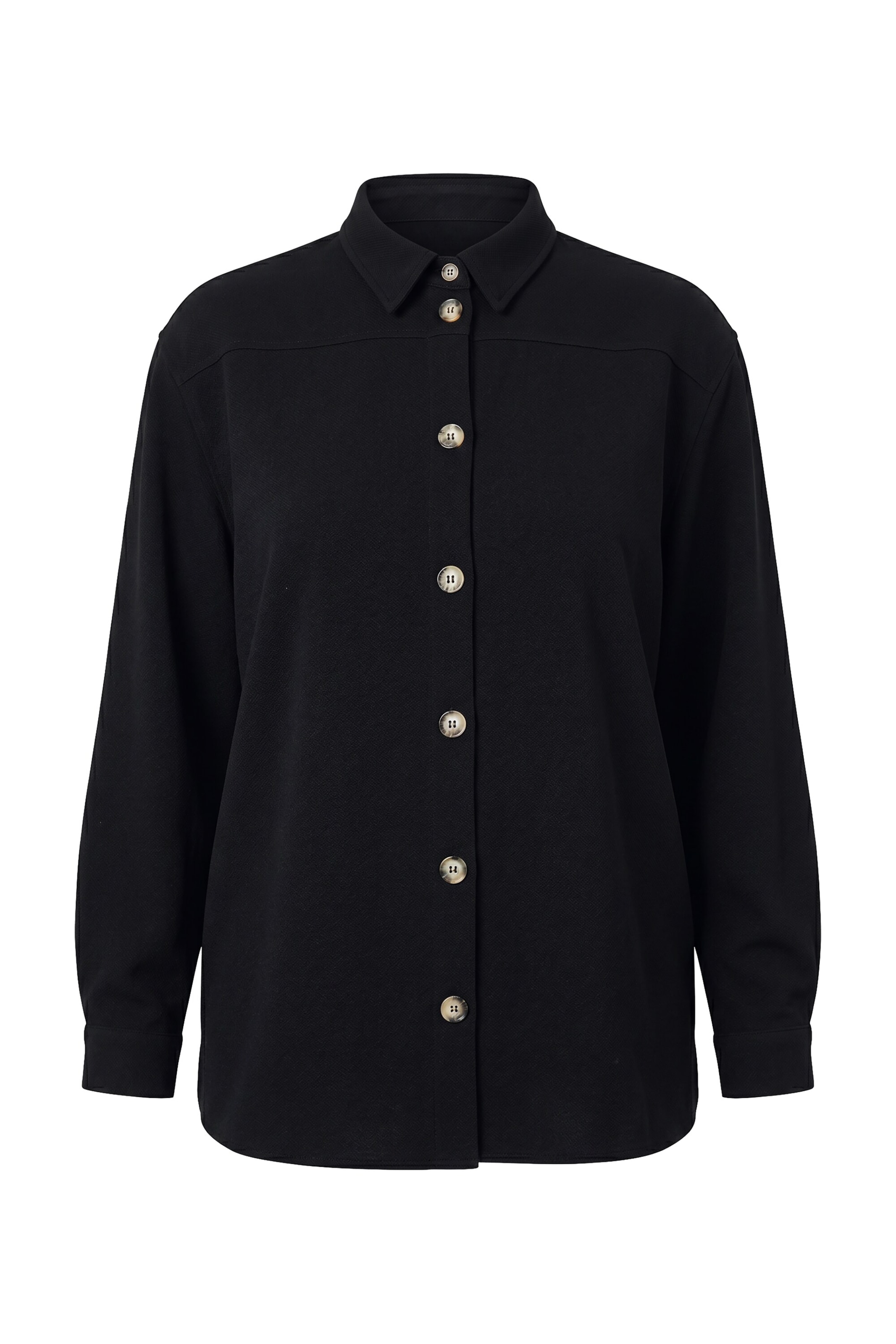 MIAMODA Bluse in Schwarz: Vorderseite