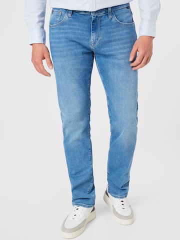 Mavi Slimfit Jeans 'Marcus' in Blauw: voorkant