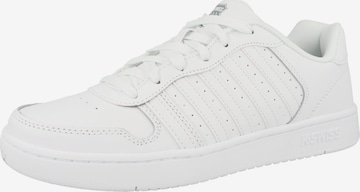 Sneaker bassa 'Palisades' di K-SWISS in bianco: frontale