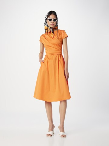 SWING Kleid in Orange