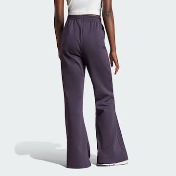 évasé Pantalon ADIDAS ORIGINALS en violet