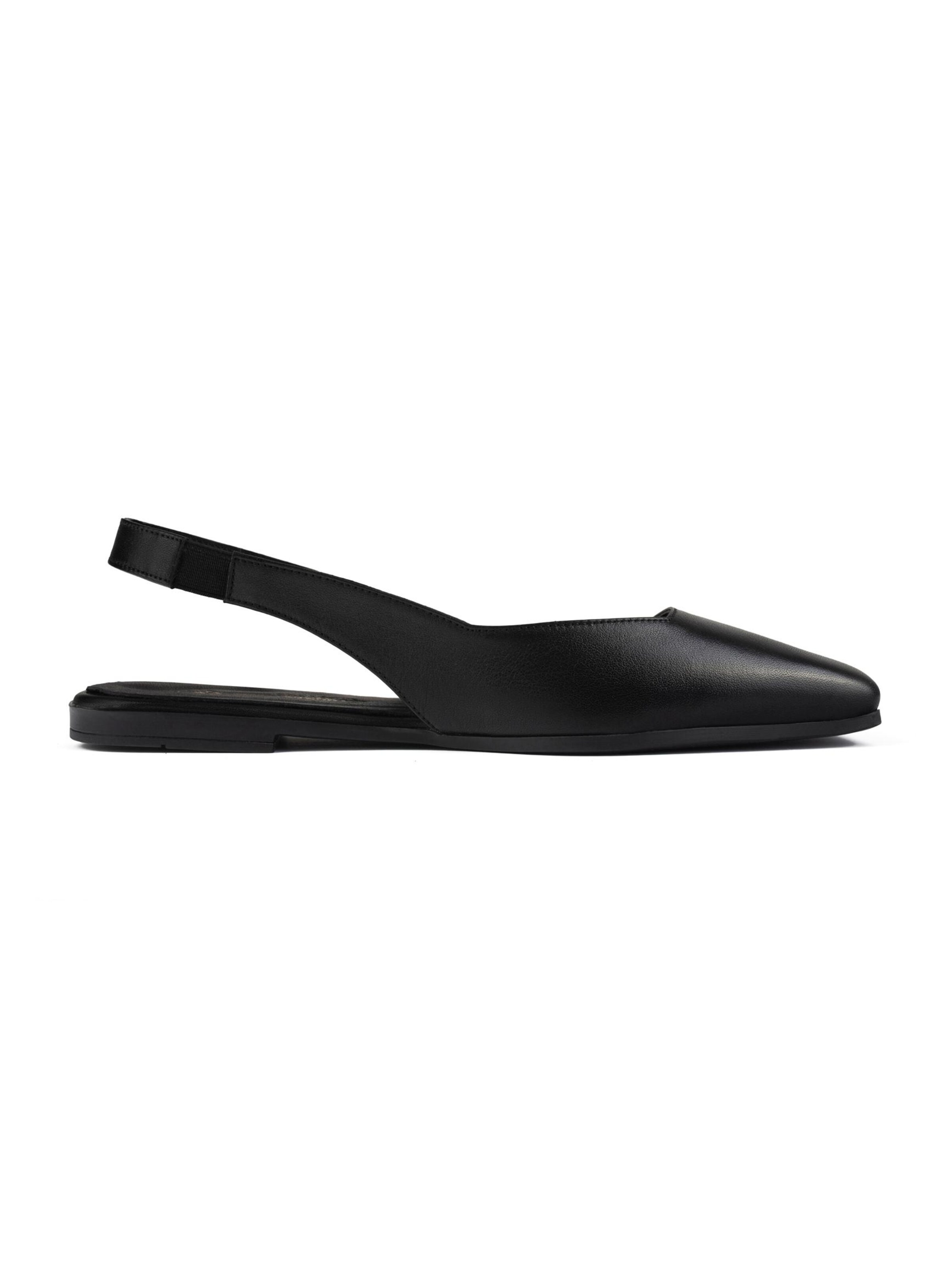 L37 HANDMADE SHOES Moccasin 'WESTCOAST' in Black: front