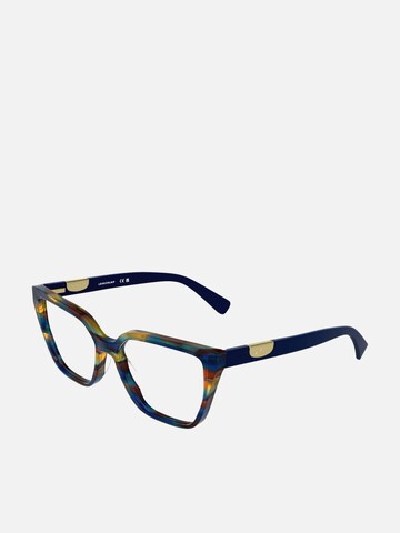 Longchamp - Gafas de sol en azul: frente