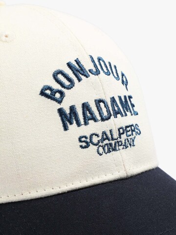 Scalpers Cap 'Bonjour' in White