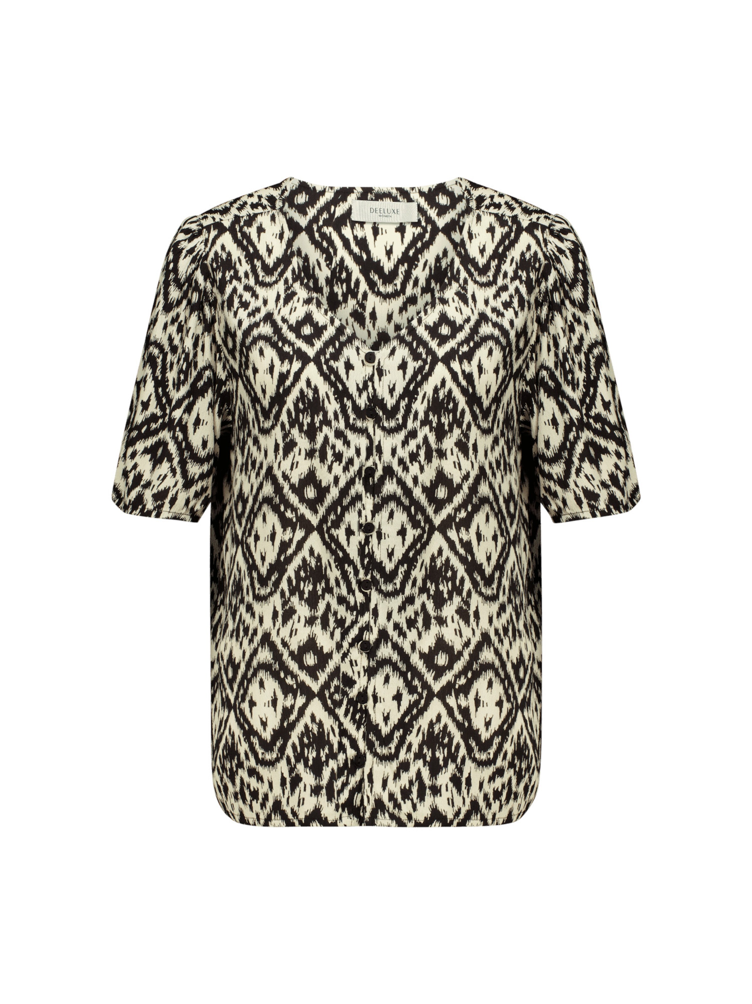 Deeluxe Blouse 'Ehoma' in Black: front