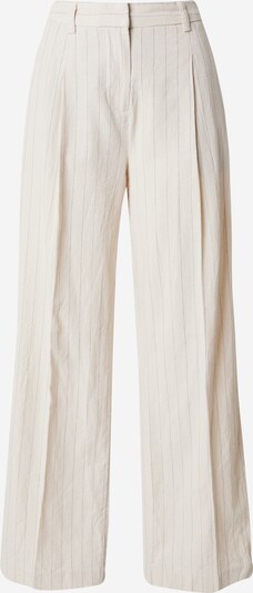 Pantaloni con pieghe 'Jonalyn' MSCH COPENHAGEN di colore crema / grigio, Visualizzazione prodotti