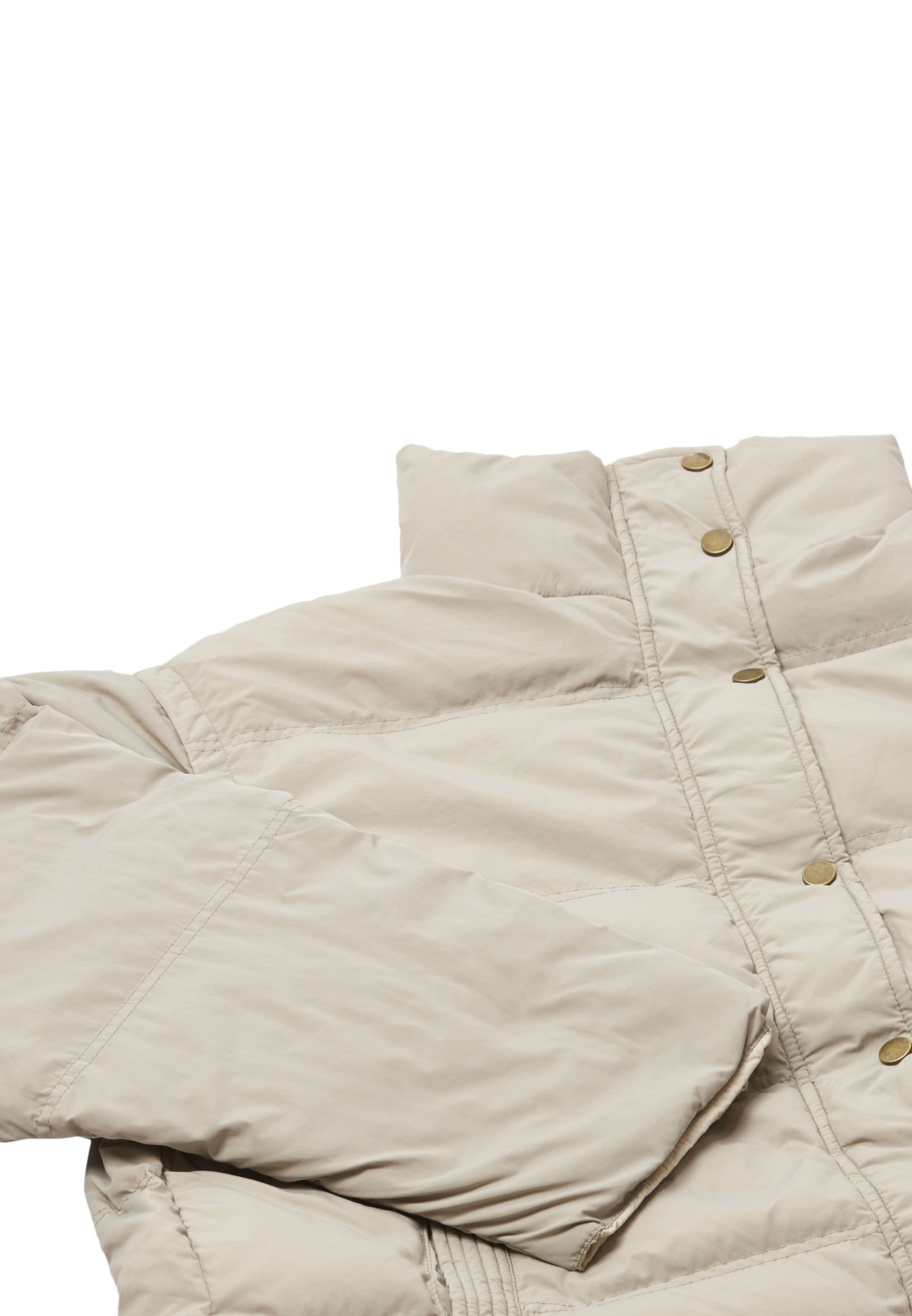 swirly Winterjas in Beige