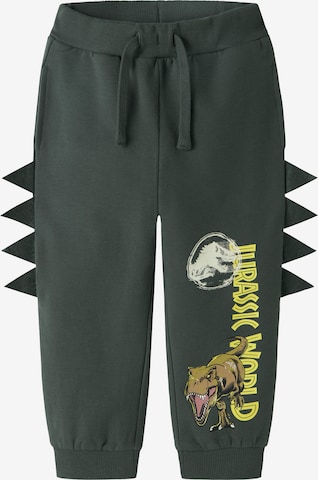 NAME IT Tapered Housut 'NMMJAL JURASSIC' värissä harmaa: etupuoli