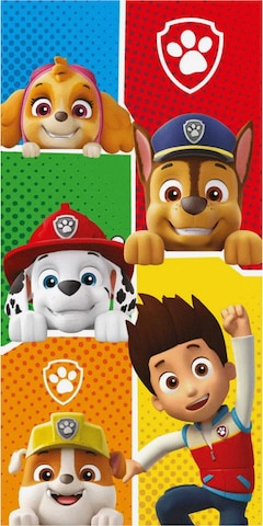 Serviette 'Ryder & Friends' PAW Patrol en mélange de couleurs : devant