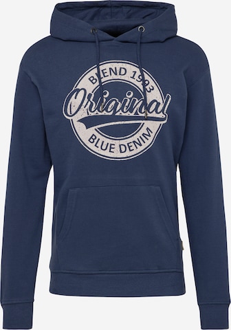 BLEND Sweatshirt in Blauw: voorkant