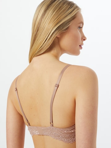 CALIDA T-shirt Bra 'Sensual Secrets' in Brown