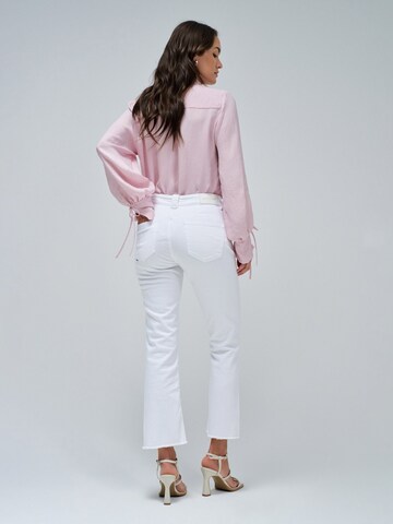 Salsa Jeans Flared Jeans 'Faith' in Wit
