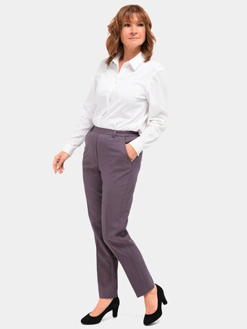 Goldner Regular Pantalon in Lila