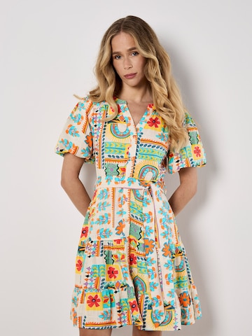 Apricot - Vestido en Mezcla de colores: frente