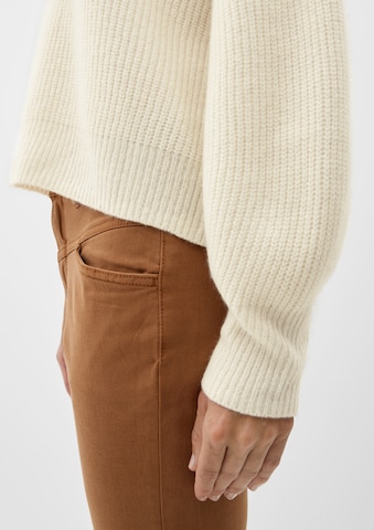 s.Oliver Sweater in Beige