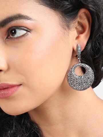 Boucles d'oreilles SOHI en argent : devant