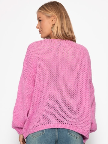 SASSYCLASSY Oversizestrickjacke‌‌‌‌‌‌ in Pink
