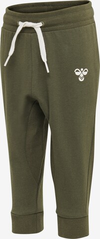 Effilé Pantalon de sport 'Apple' Hummel en vert