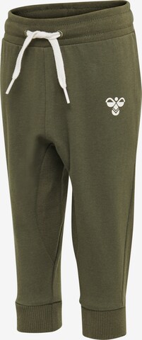 Hummel Tapered Workout Pants 'Apple' in Green